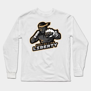 Protecting Liberty - MMA Fighter Long Sleeve T-Shirt